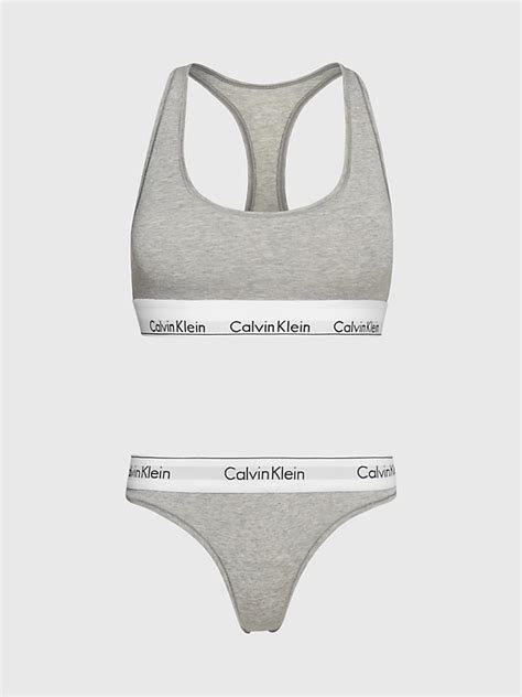 ladies calvin klein underwear set